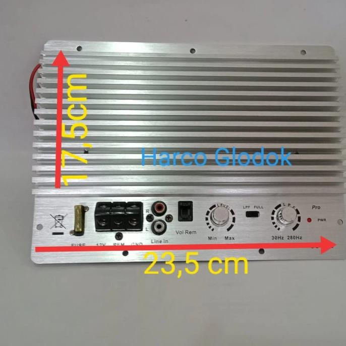 Kit Basstube Modul Monoblock Aktif Class D 12 Volt