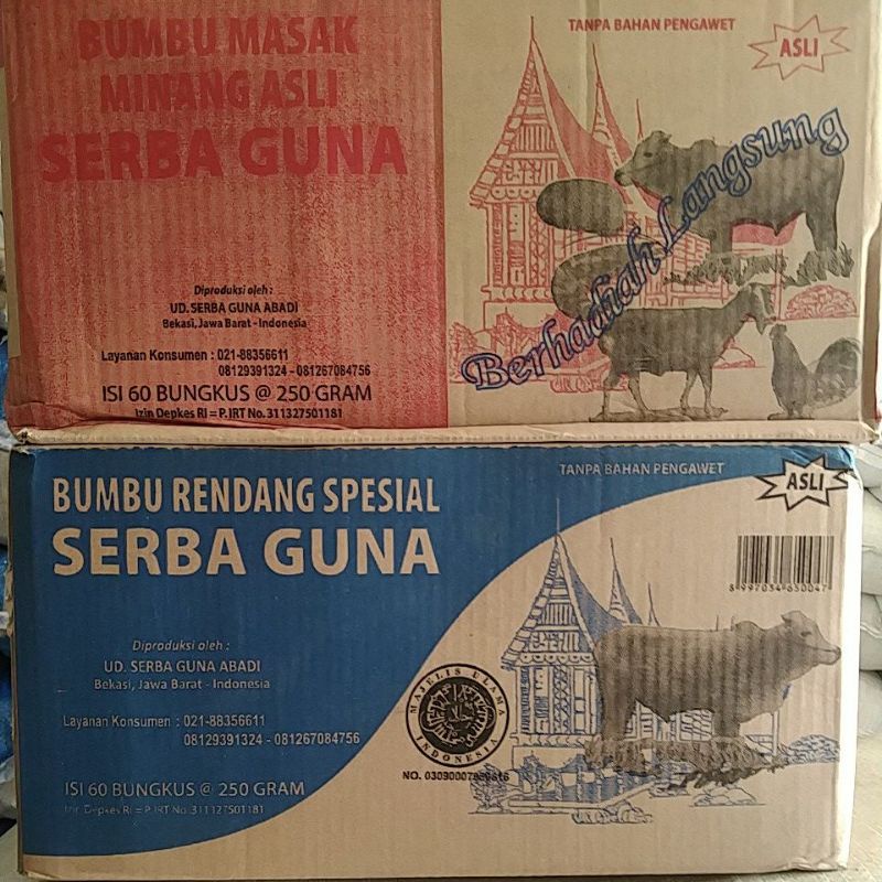 

Bumbu Serba Guna 1 Dus 15 Kg