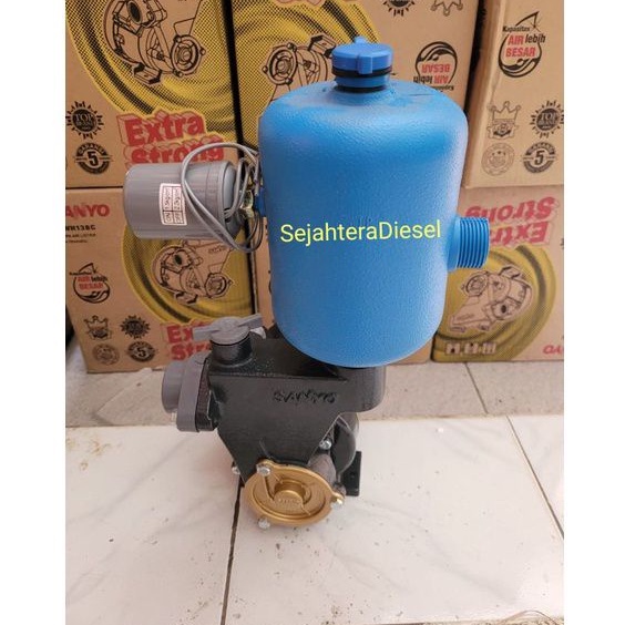 Pompa air 125watt  SANYO PWH 138+Otomatis +tabung plastik