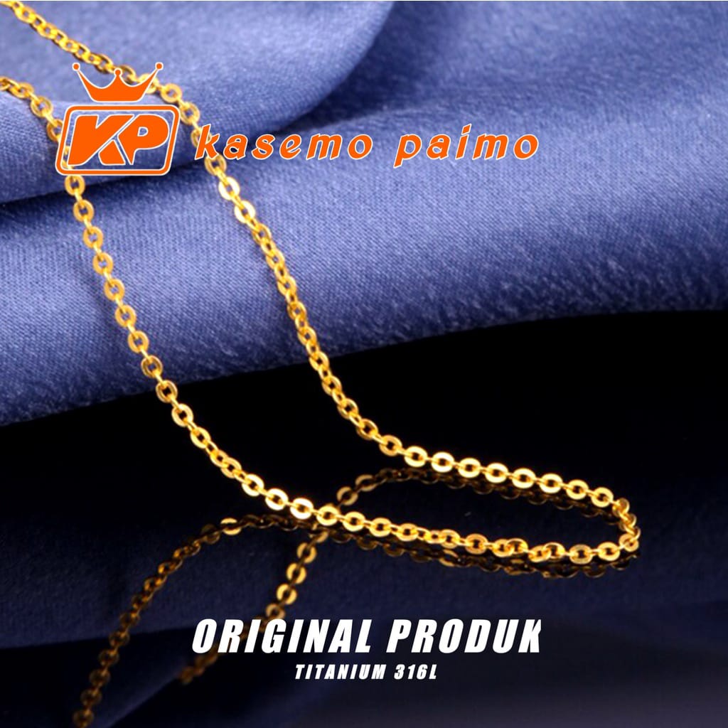 [cod] kalung titanium antikarat orginal import