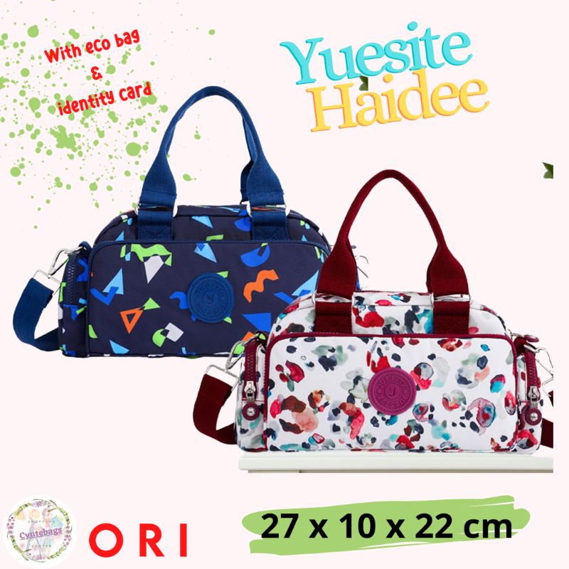 Tas wanita tenteng selempang Yuesite Haidee original import