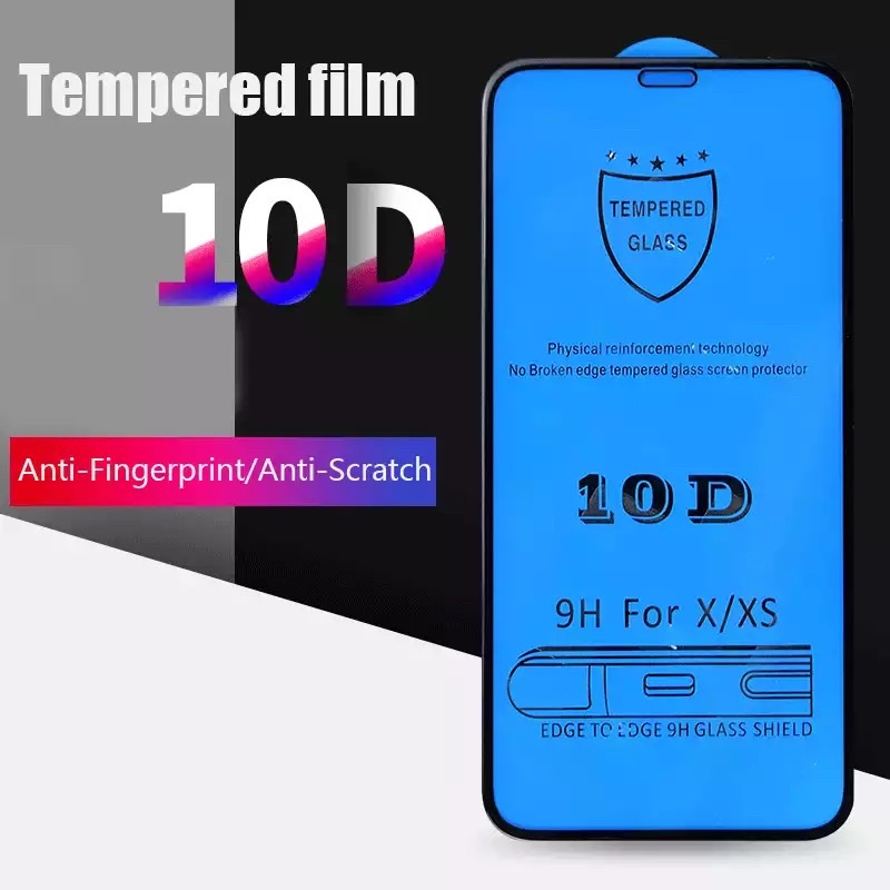 PREMIUM TEMPERED GLASS 10D 9H FULL COVER FOR IPHONE 6 6S 6G 7 7S 7G 8 SE 6PLUS 7PLUS 8PLUSX XS XR XSMAX 11 11PRO 11PROMAX 12 12PRO 12MINI 12PROMAX