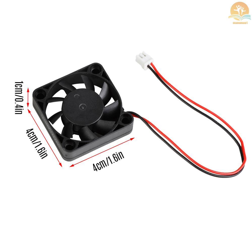 Creality 3D 4010 Brushless Cooling Fan 24V DC 40 * 40 * 10mm with Ball Bearing 2Pin Connector for Ender 3 3D Printer DIY Mainboard