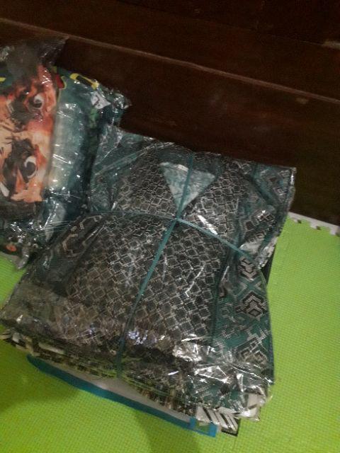 Bswart Batik Hrb026 Kenongo Hem Pendek Padi Pekalongan M L Xl Batik Pria Murah Modern Grosir