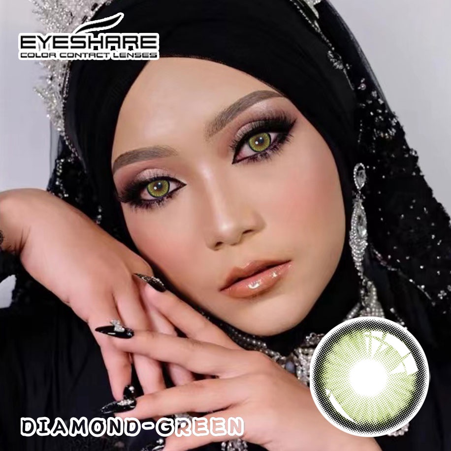 SOFTLENS DARLING NORMAL / BIG EYES / DIA. 14.5.00mm / NEW DIAMOND GRAY