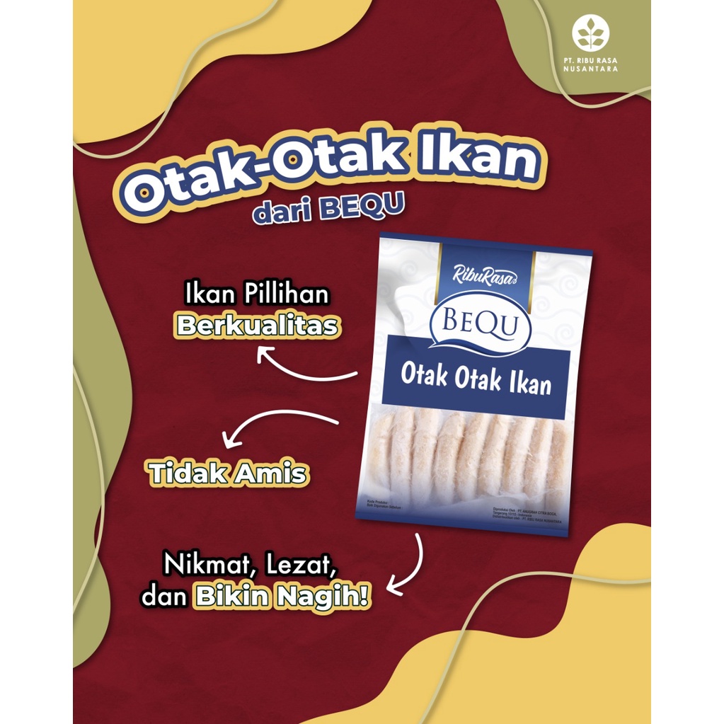 BEQU Otak-Otak Ikan 500Gr