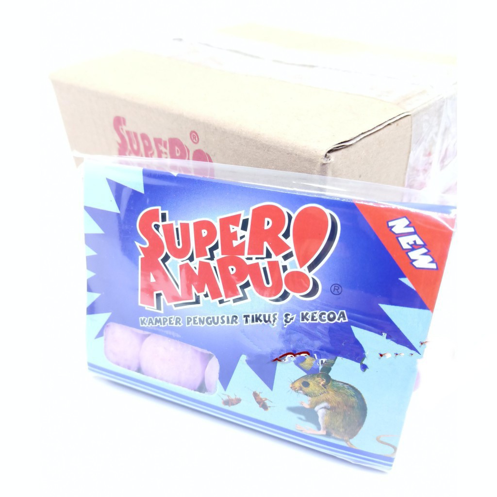 Kamper Pengusir Tikus dan Kecoa Super Ampuh / Kamper Tikus Kecoa Anti Bau / TV-90