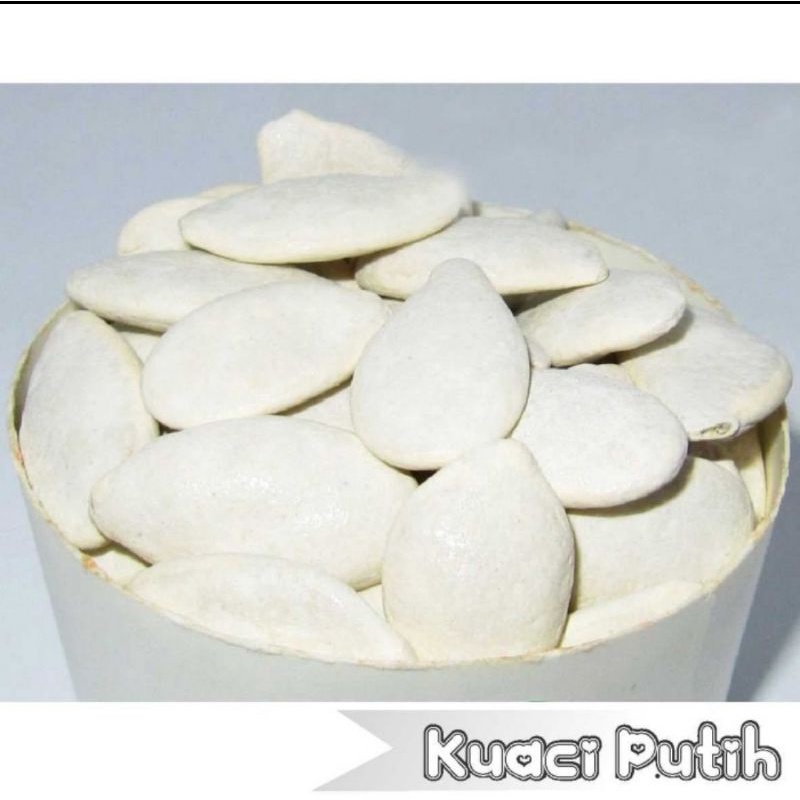 

kuaci putih import biji labu super 500grm