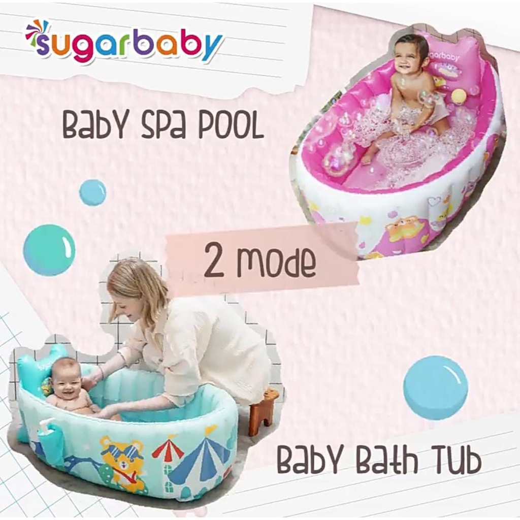 Sugarbaby 2in1 Inflatable baby bath