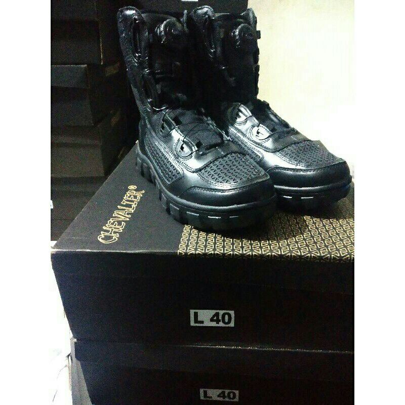 Sepatu PDL TNI Polri Chevalier/Tactical Boa Libra Tapak Radial Original Terbaru