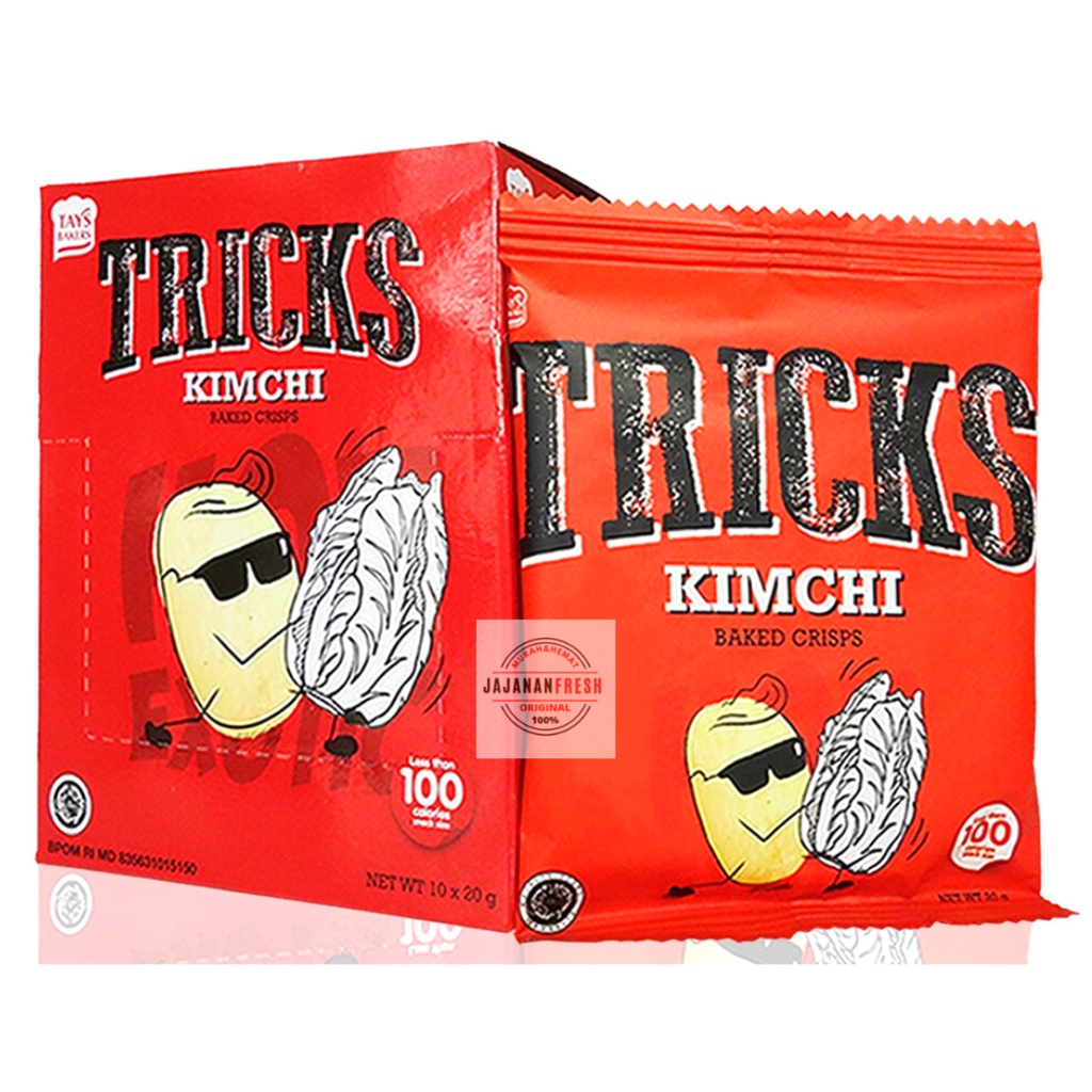 

Tricks Biskuit Kentang Potato Baked Chips Snack Korea 18gr