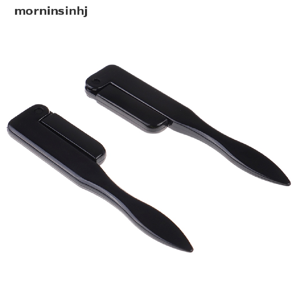 Mor Sisir Bulu Mata Lipat Bahan Metal Warna Hitam