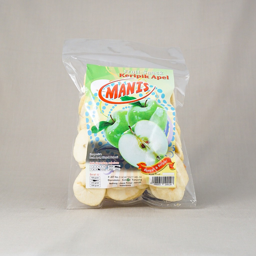 

Keripik Buah Apel Manis - Snack Pilihan khas Malang