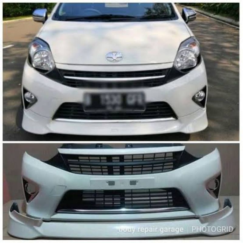 BODYKIT DEPAN AGYA TRD 2014 - 2016 + CAT