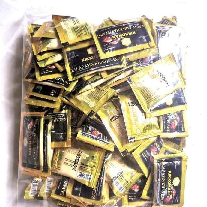 

Kecap Sushi HALAL Kikkoman Soy Sauce Sachet 5ml Aku Food