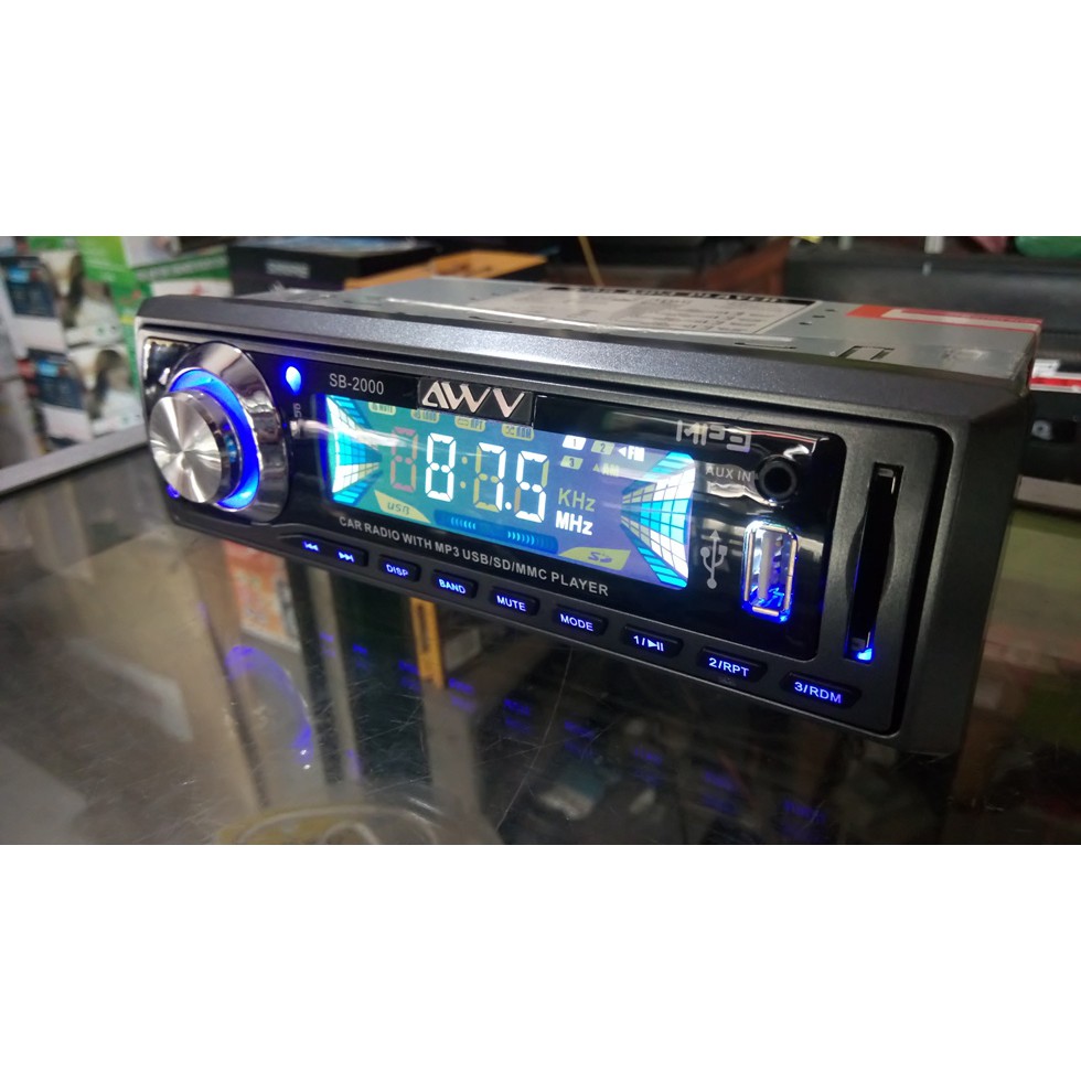 Tape Mobil HEADUNIT AWV sb 2000 (mp3,radio,usb) elegan