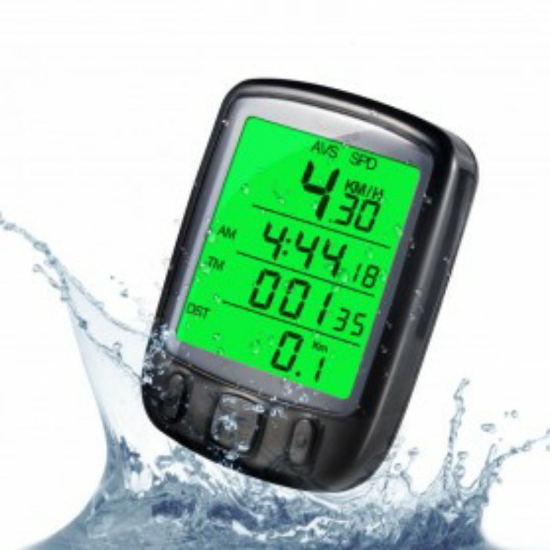 [BISACOD] Speedometer Sepeda Digital Sunding Backlight Lcd SD 563B Odometer Sepeda Lipat Mtb Waterproof