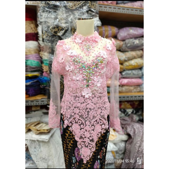 ATASAN KEBAYA TRIDI//ATASAN FULL PAYET MEWAH MODERN//KEBAYA