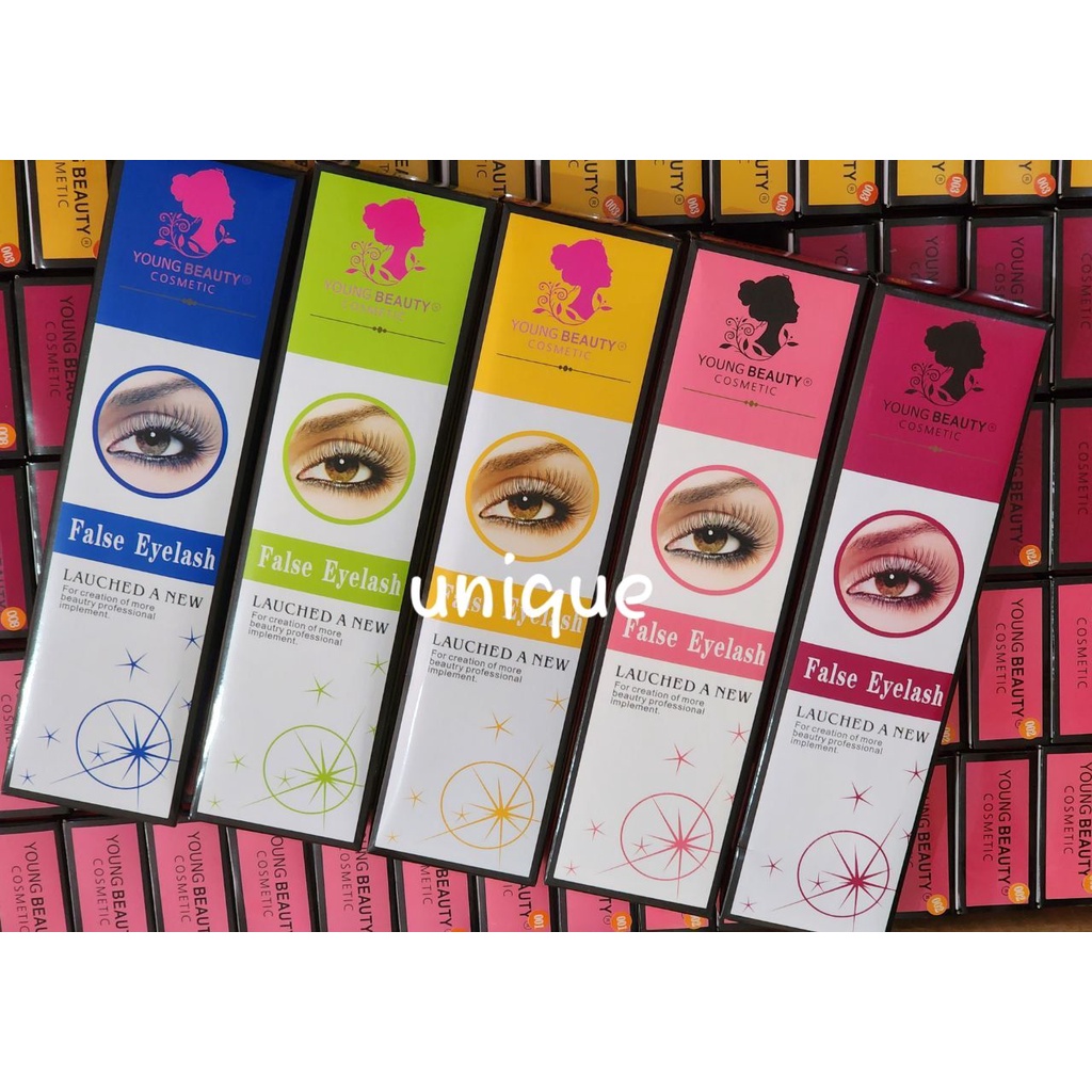 BULU MATA YOUNG BEAUTY + LEM / EYELASH SET BULU MATA LEM