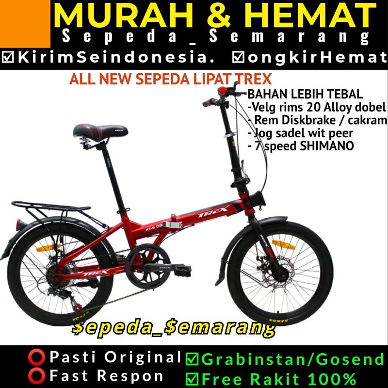 SEPEDA LIPAT  TREX XT-9 CASSINI 20 INCH