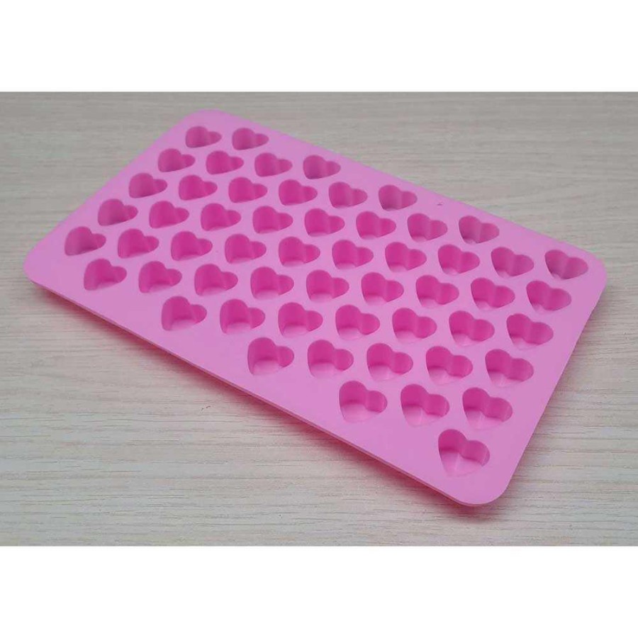 Cetakan Coklat 3D Es Batu Ice Cube Tray Mold Model Love - BP55 - Pink