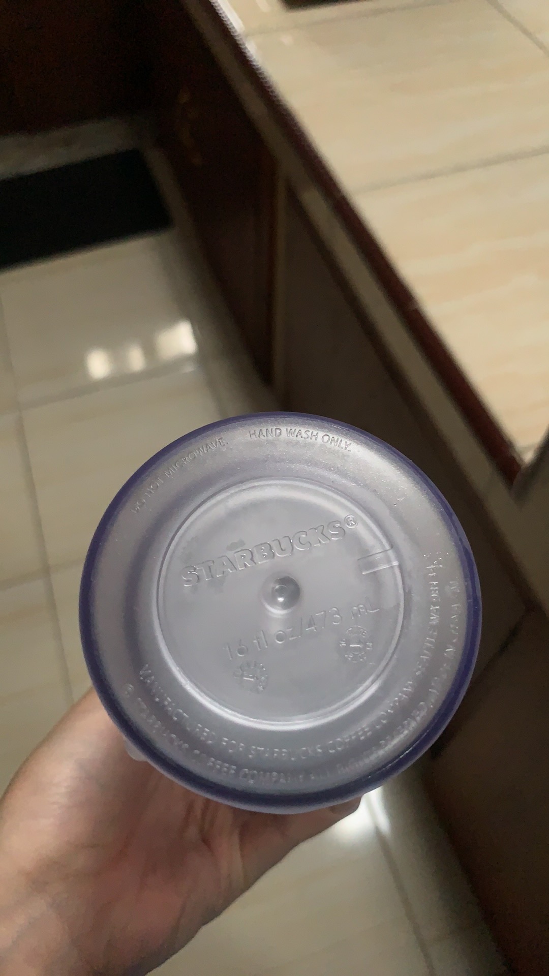 Starbucks Tumbler - Crosby White Badge