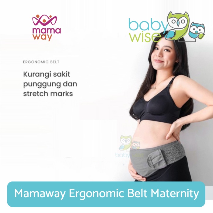 Mamaway Ergonomic Belt Maternity - Korset Hamil Penyangga Perut