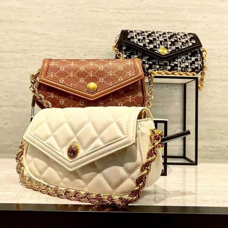 12.12 SALE | CK Este Printed Chain Handle Bag