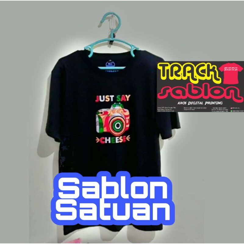 SABLON KAOS SATUAN | DTF PRINTING, SUDAH TERMASUK KAOS KUALITAS PREMIUM