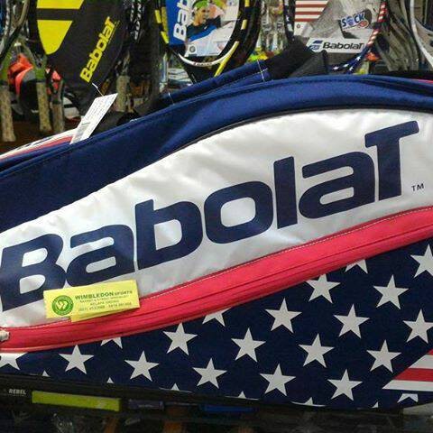 LIMITED Tas BABOLAT PURE AERO stripes & star USA FLAG JACK SOCK