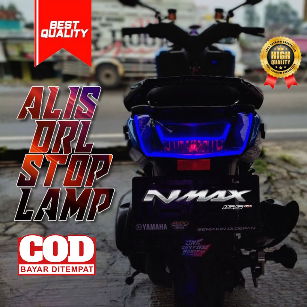 LAMPU REM NMAX BONUS LED JELLY LAMPU BELAKANG NMAX OLD LAMPU SENJA NMAX LAMPU LED NMAX LAMPU SENJA N