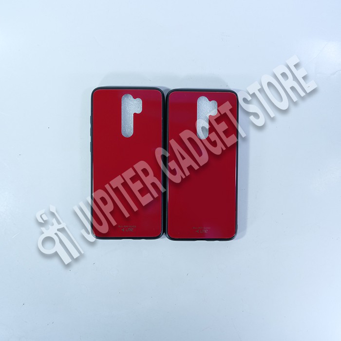 Xiaomi Redmi Note 8 Pro Ume Blueray Glass Series Tempered HardCase