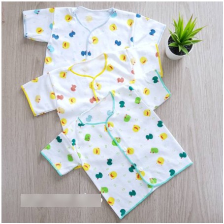 Baju Bayi Shankusen | Baju Sankusen Baby New Born | Pakaian Baru Lahir | Atasan Kutung Buntung Lekbong Pendek Panjang Sankhusen Shankhusen | Sguna Eceran Satuan