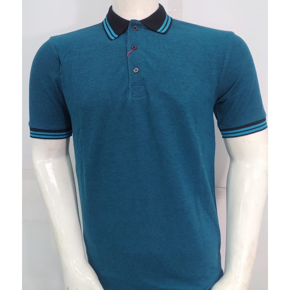 viali milano polo shirt pria lengan pendek