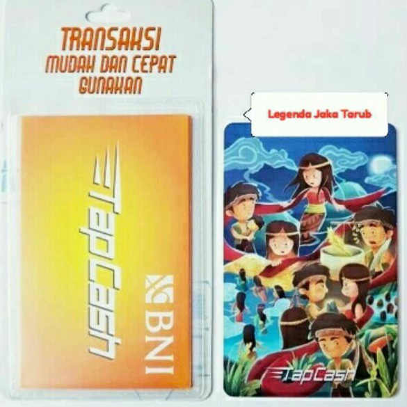 BNI Tapcash Seri Legenda Jaka Tarub /Like eMONEY eTOLL Flazz or Brizzi