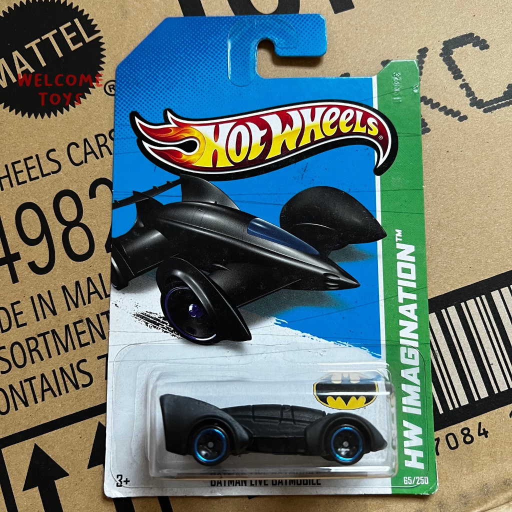 Hot Wheels Batman Live Batmobile HW Imagination 2013 Original Mainan Mobil Motor Koleksi