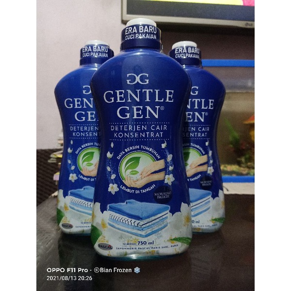 gentle gen 750 ml