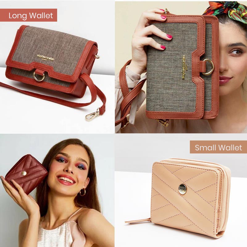 Sophie Paris dompet panjang Lenoire dan kecil Neo Acacia small wallet SALE