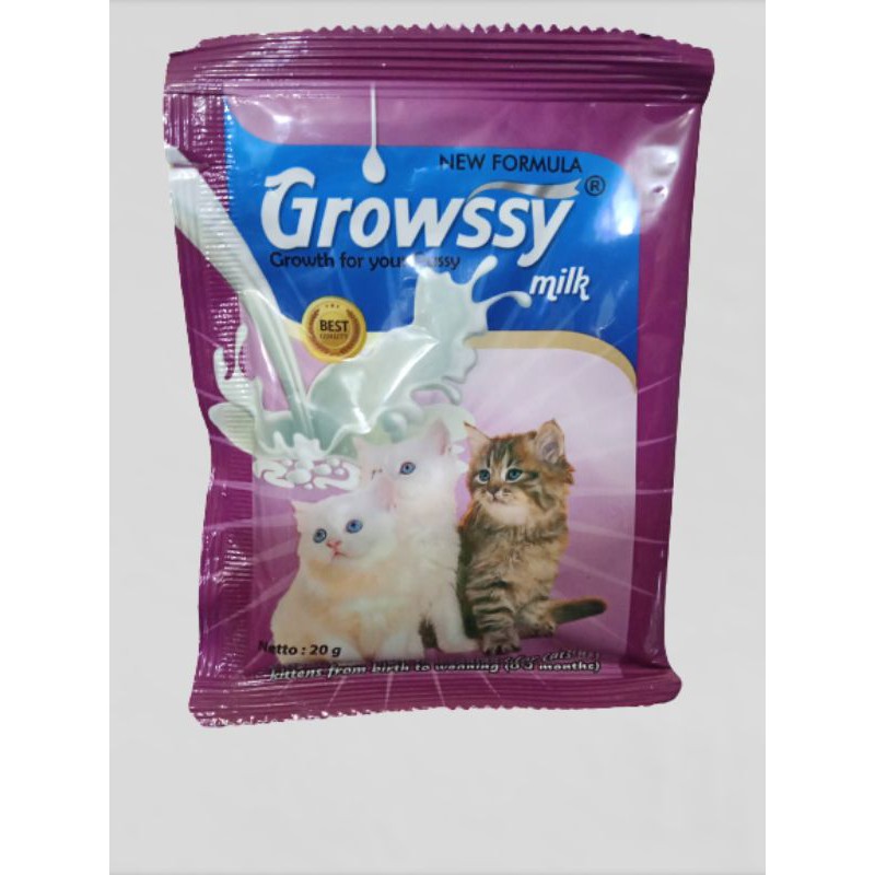 Susu Kucing Growssy/SUSU Untuk Anak Kucing/Susu Kucing Murah/GROWSSY Susu Kucing
