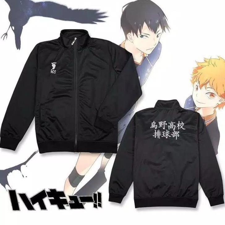 Inarizaki Haikyuu Jaket Anime Haikyuu Karasuno Ics