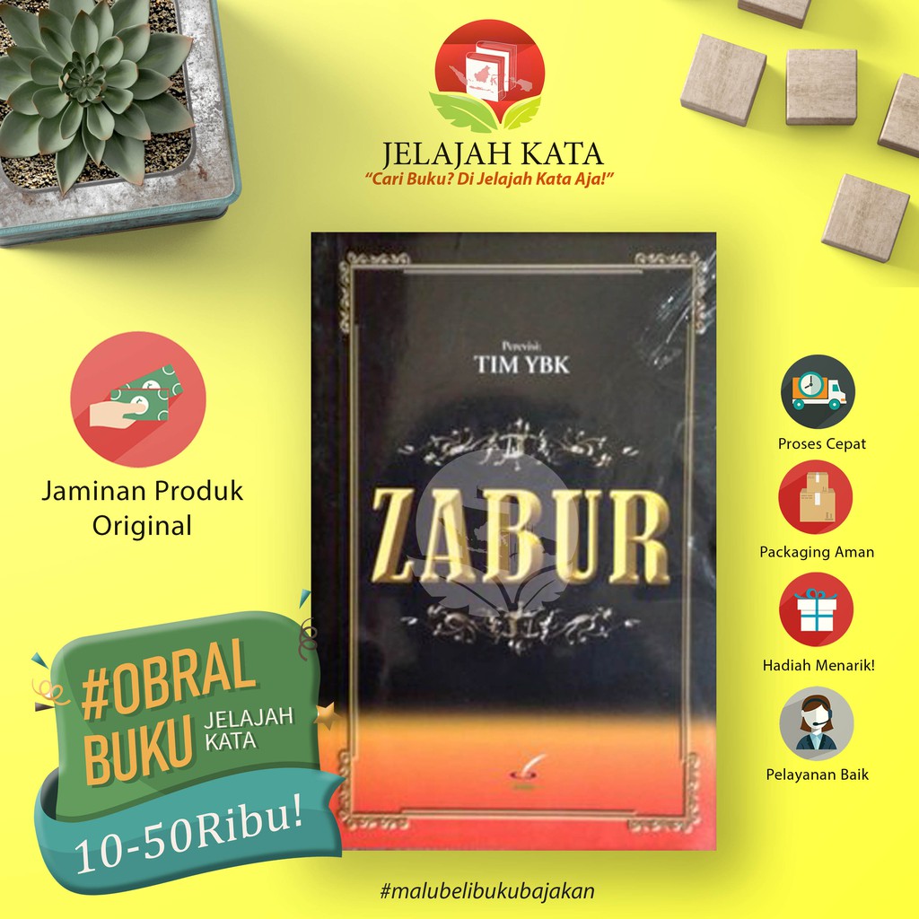 Buku Kitab Zabur #obralbukujelajahkata