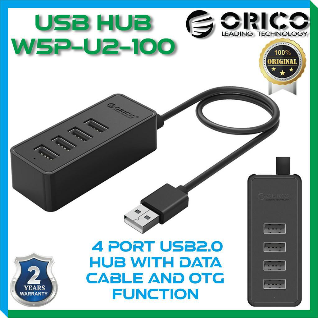 Orico W5P-U2-100 USB2.0 4 Port 1m Cable Desktop Hub