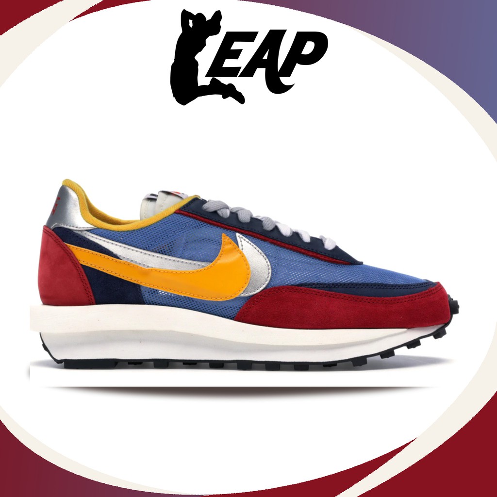 ( HQ ) Nike LD Waffle Sacai || Blue Multi