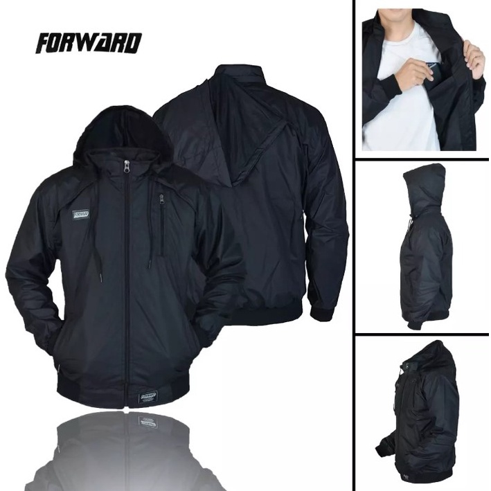 Jaket parasut pria original forward system