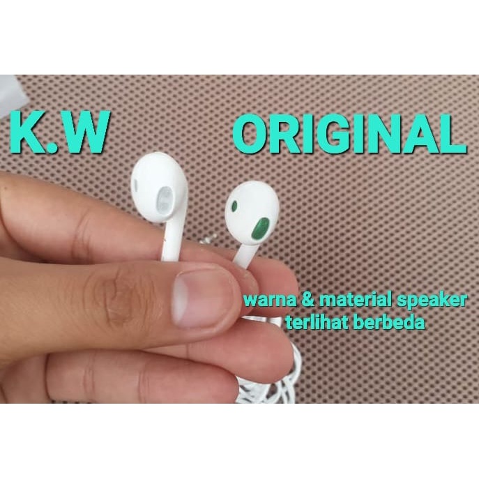 HEADSET OPPO ORIGINAL100% CABUTAN R19 R11 F9 Handsfree ori bawaan hp Earphone suara super bass