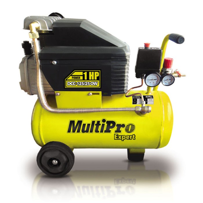 MULTIPRO Mesin Kompresor Listrik 1 HP Tangki 25 Liter DCC-125/25 HS