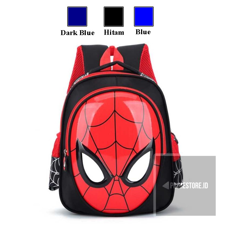 Tas Ransel Anak Model Spiderman High Quality Nylon