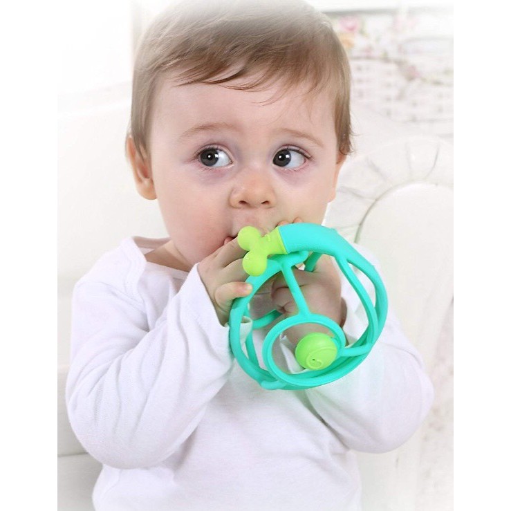 Mombella - Snail Baby Teething Rattle