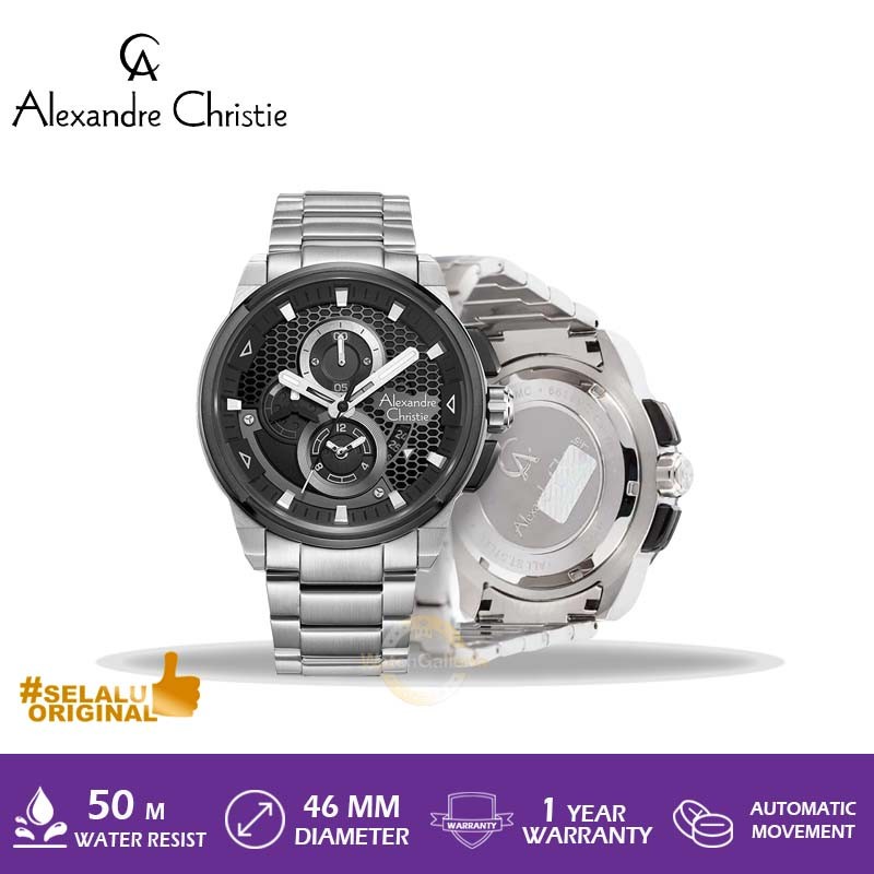 Alexandre Christie AC 6618 MC BTBBA AC 6618 MCBTBBA Original