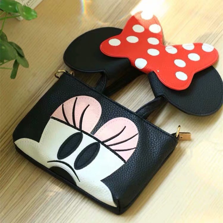 TAS SELEMPANG MINNIE MICKEY MOUSE WINNIE THE POOH CHIP DALE